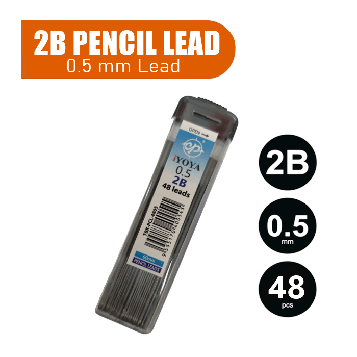 Buy 2B Mechanical 48pcs Pencil Lead Refill 0.5 mm Strong Smooth car